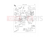 Carburetor - Kawasaki KLE500 (KLE500-A3) 1993