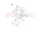 Frame Fittings - Kawasaki KLE500 (KLE500-A3) 1993