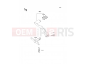 Brake Pedal - Kawasaki KLE500 (KLE500-A3) 1993