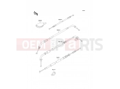 Cables - Kawasaki W650 (EJ650-A3) 2001