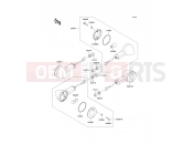 Turn Signals - Kawasaki W650 (EJ650-A3) 2001