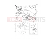 Chassis Electrical Equipment - Kawasaki W650 (EJ650-A3) 2001