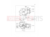 Crankcase Bolt Pattern - Kawasaki W650 (EJ650-C6P) 2004