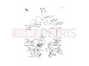 KAWASAKI 2007 Brake Piping