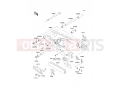 Swingarm - Kawasaki KLE500 (KLE500B7F) 2007