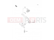 Brake Pedal - Kawasaki KLE500 (KLE500B7F) 2007