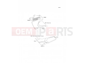 Decals(Gray) - Kawasaki KLE500 (KLE500B7F) 2007