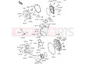 Engine Cover(s) - Kawasaki ZZR1400 (ZX1400A7F) 2007