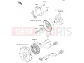 Generator - Kawasaki ZZR1400 (ZX1400A7F) 2007