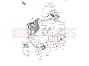Water Pipe - Kawasaki ZZR1400 (ZX1400A7F) 2007