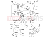 Front Master Cylinder - Kawasaki ZZR1400 (ZX1400A7F) 2007