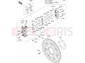 Front Brake - Kawasaki ZZR1400 (ZX1400A7F) 2007