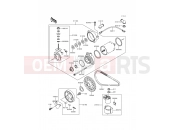 KAWASAKI 1995 Starter Motor