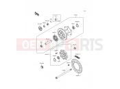 KAWASAKI 1995 Rear Hub