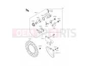 KAWASAKI 1995 Rear Brake