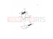 KAWASAKI 1995 Decals(Gold/White)