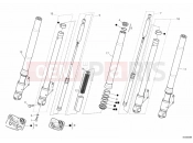 DUCATI 2007 Sportclassic 1000 Single-Seat FRONT FORK » FRONT SUSPENSION