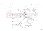 DUCATI 2007 Sportclassic 1000 Single-Seat FOOTRESTS, LEFT » UNCLASSIFIED