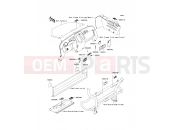 KAWASAKI MULE 600 (KAF400BCF) Labels