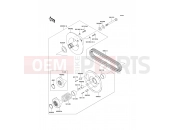 KAWASAKI 2007 Driven Converter/Drive Belt