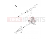 KAWASAKI 2007 Rear Axle
