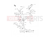 Shift Lever(s) - Kawasaki MULE 610 4x4 (KAF400A8F) 2008