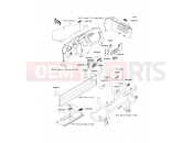 Labels - Kawasaki MULE 610 4x4 (KAF400A8F) 2008