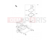 Optional Parts(Frame) - Kawasaki MULE 610 4x4 (KAF400A8F) 2008