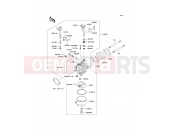 Carburetor - Kawasaki MULE 610 4x4 (KAF400A9F) 2009
