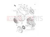 Cooling - Kawasaki MULE 610 4x4 (KAF400A9F) 2009