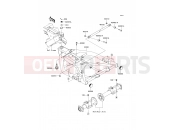 Swingarm - Kawasaki MULE 610 4x4 (KAF400A9F) 2009