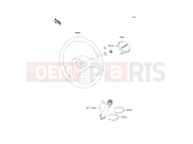 Steering Wheel - Kawasaki MULE 610 4x4 (KAF400A9F) 2009