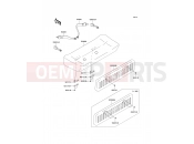 Seat - Kawasaki MULE 610 4x4 (KAF400A9F) 2009