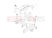 Decals - Kawasaki MULE 610 4x4 (KAF400A9F) 2009