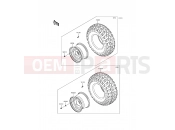 Wheels/Tires - Kawasaki MULE PRO-DXT (KAF1000CHF) 2017