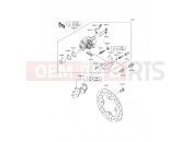 Front Brake - Kawasaki MULE PRO-DXT (KAF1000CHF) 2017