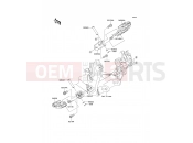 KAWASAKI 2012 Footrests