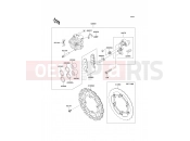 KAWASAKI 2012 Front Brake