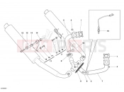 DUCATI 2007 Sporttouring ST3 S ABS EXHAUST SYSTEM » EXHAUST SYSTEM