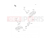KAWASAKI 2001 Footrests