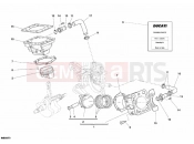 DUCATI 2007 Sporttouring ST3 S ABS CYLINDER - PISTON » ENGINE CASE