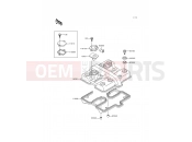 Cylinder Head Cover - Kawasaki ER-5 (ER500-B4) 2000