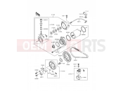 Starter Motor - Kawasaki ER-5 (ER500-B4) 2000