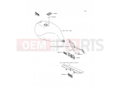 Labels - Kawasaki ER-5 (ER500-B4) 2000