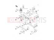 Suspension - Kawasaki GPZ500S (EX500-D7) 2000