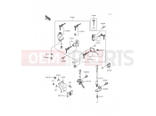 Ignition Switch - Kawasaki GPZ500S (EX500-D7) 2000
