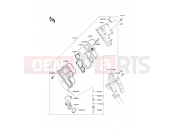 Air Cleaner - Kawasaki KAZER (AN110-D2) 2000