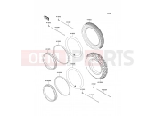 Tires - Kawasaki KAZER (AN110-D2) 2000