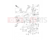 Handlebar - Kawasaki KAZER (AN110-D2) 2000