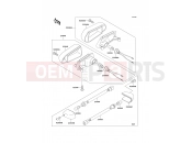 Turn Signals - Kawasaki KAZER (AN110-D2) 2000